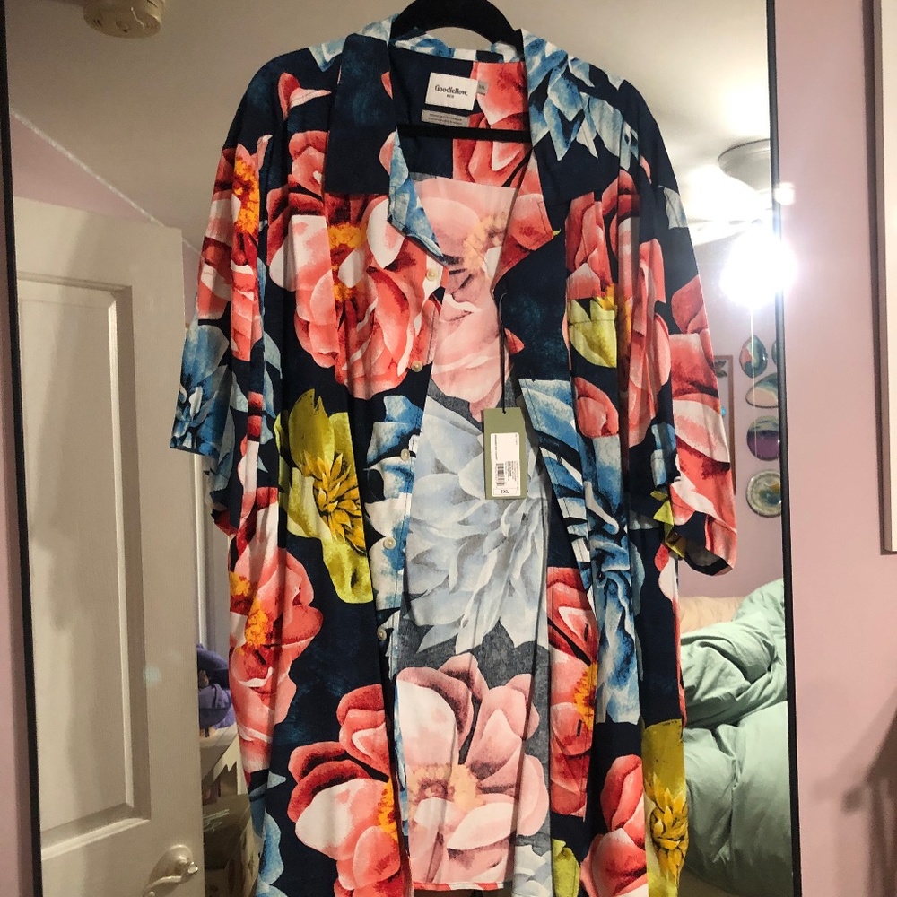 Hawaiian mens shirt